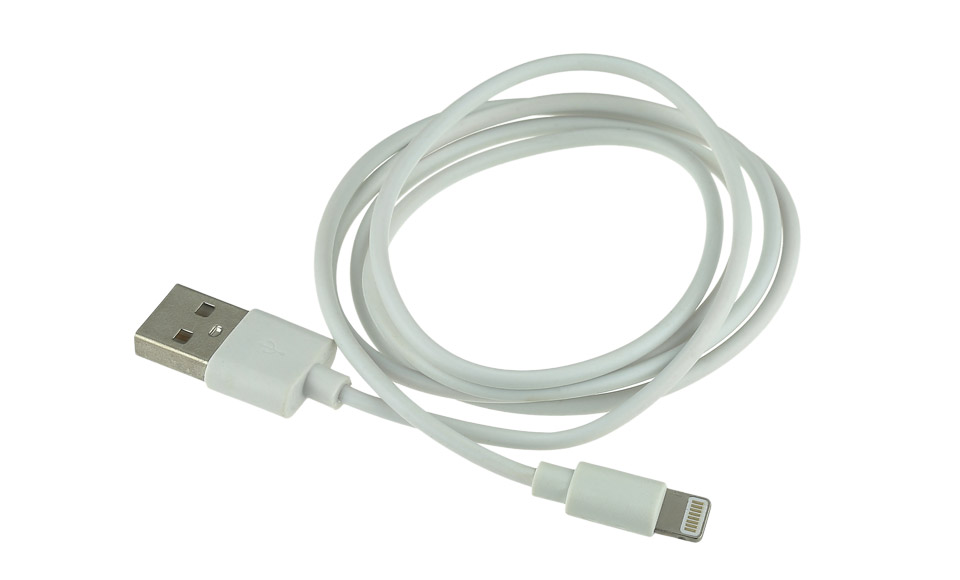 Cavo Lightning > USB per Apple iPhone 5 5s 6 6s Plus, 1 metro, Bianco