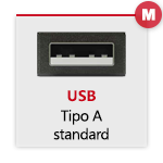 USB 3.0 tipo A Maschio